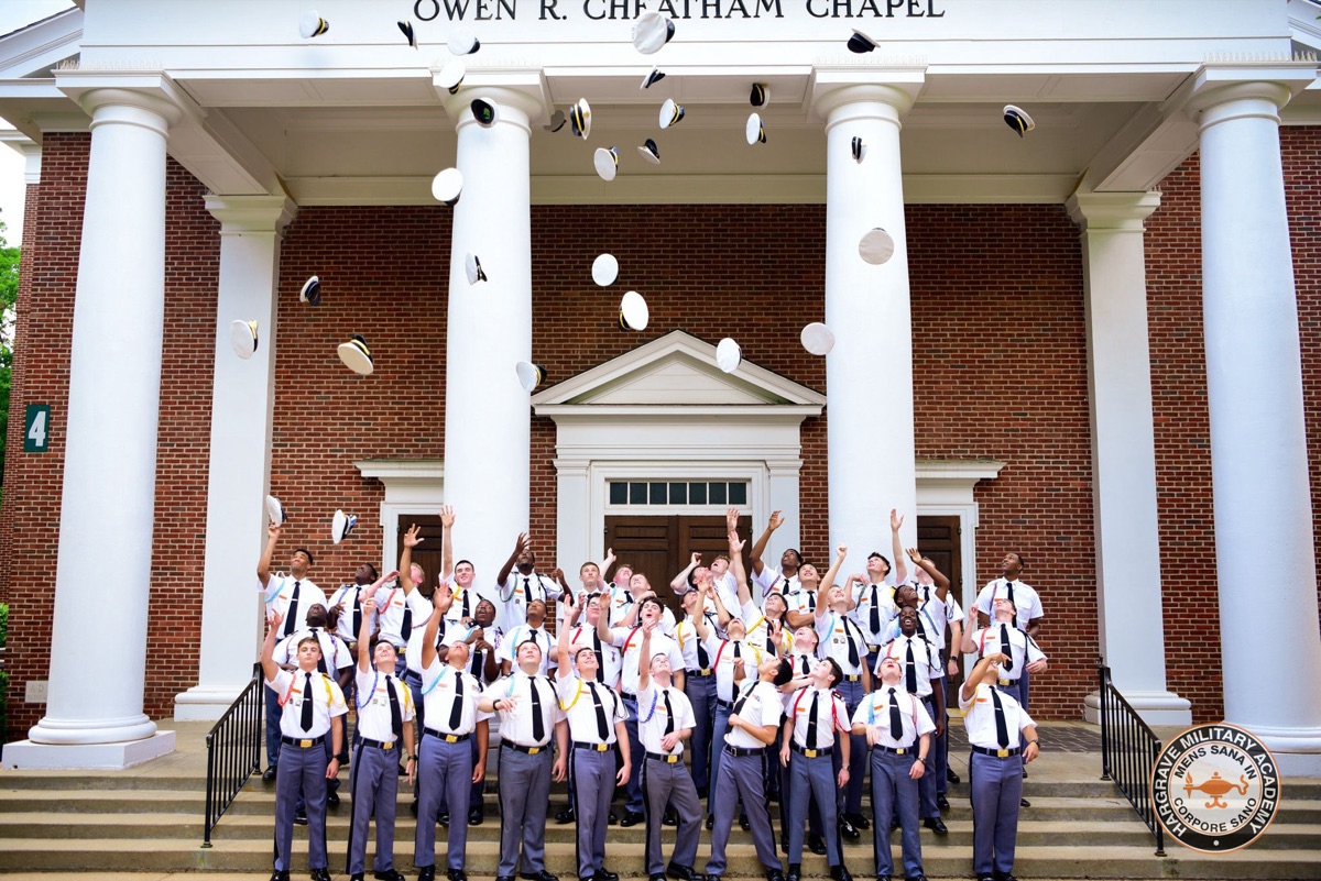 Hargrave cadets in college preparation